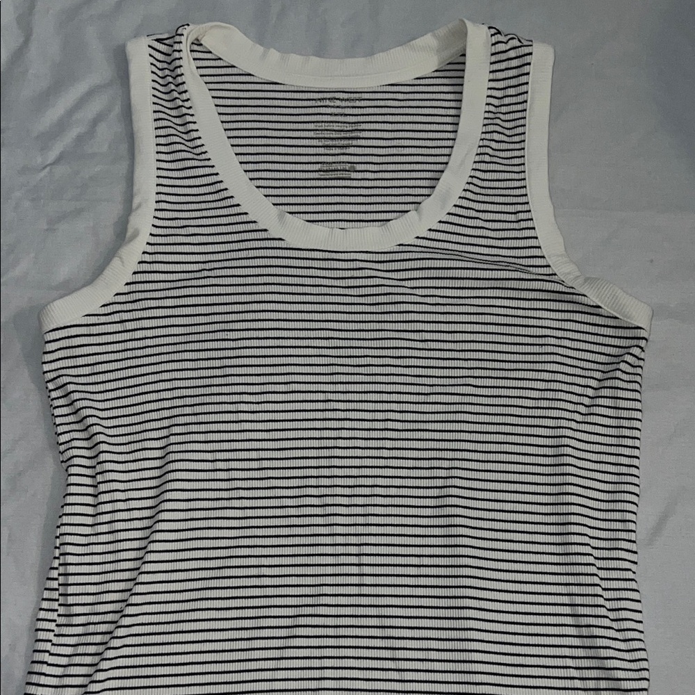 Striped Sleeveless Top